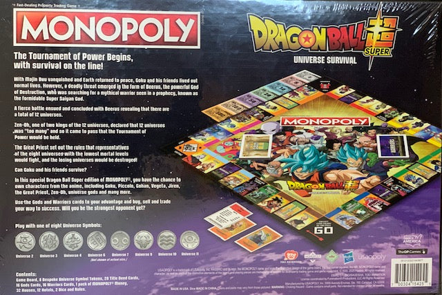  Monopoly Dragon Ball Super