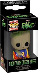 Marvel: Groot with Cheese Puffs Keychain