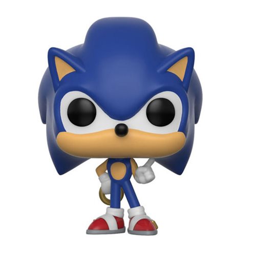 Sonic The Hedgehog: Sonic with Ring Keychain