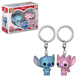 Disney: Stitch & Angel Keychain (2 pack)