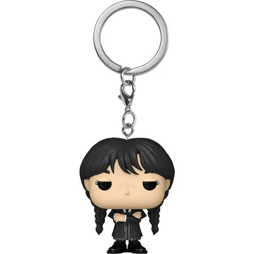 Wednesday Addams Keychain