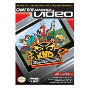 GBA Video Codename Kids Next Door Volume 1