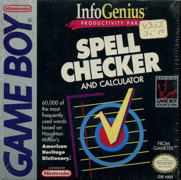 InfoGenius: Spell Checker and Calculator