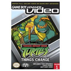 GBA Video Teenage Mutant Ninja Turtles Volume 1