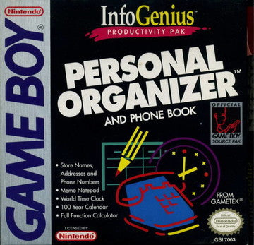 Personal Organizer & Phone Book