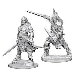 WizKids Deep Cuts: Human Male Fighter - W1