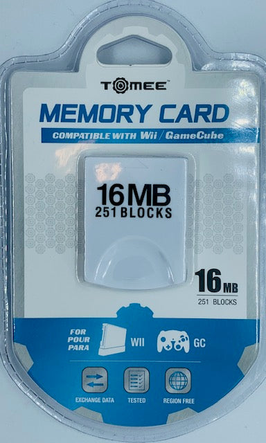Memory Card (16MB/251 Blocks) for Wii/GameCube