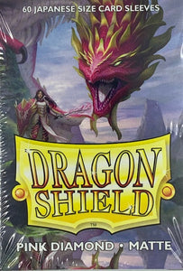 Dragon Shield Sleeves - Matte Pink Diamond (60ct)