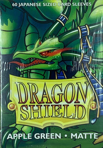 Dragon Shield Sleeves - Matte Apple Green (60ct)