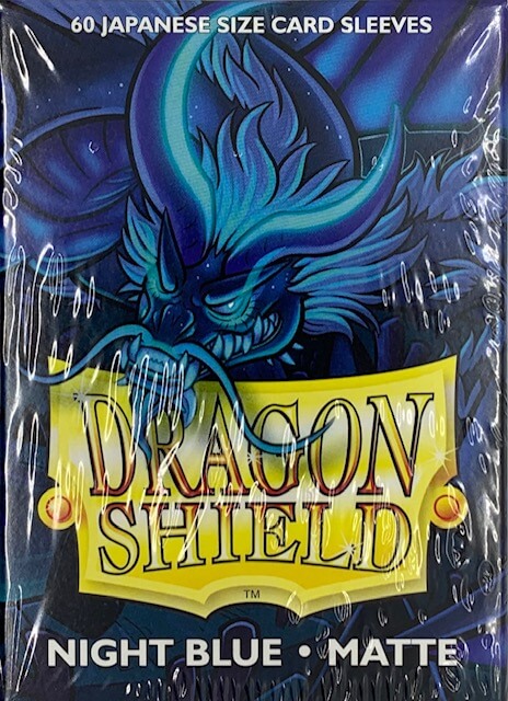 Dragon Shield Sleeves - Matte Night Blue (60ct)
