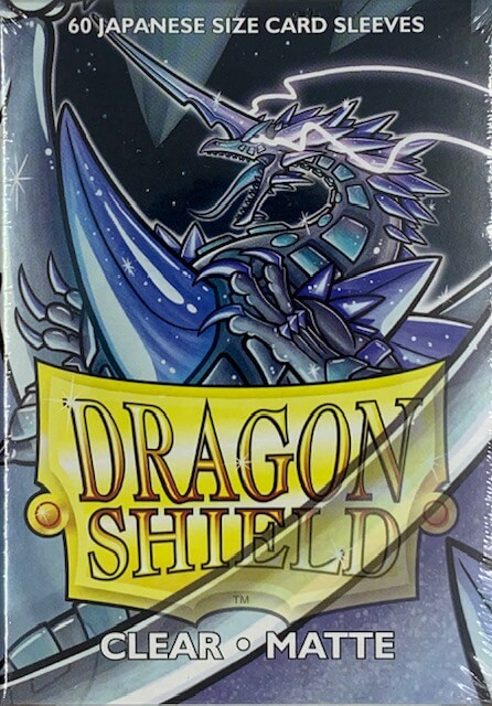 Dragon Shield Sleeves - Matte Clear (60ct)