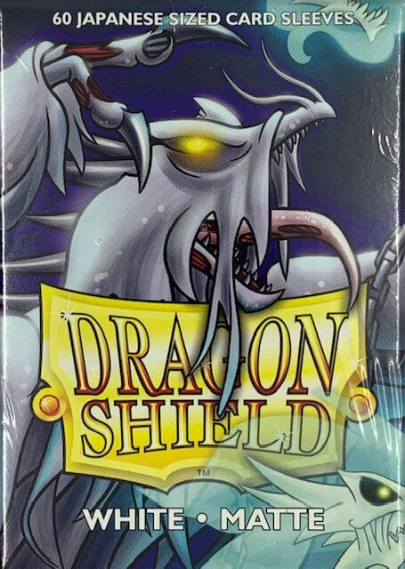 Dragon Shield Sleeves - Matte White (60ct)