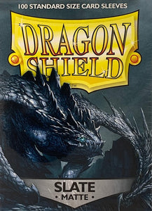 Dragon Shield Sleeves - Matte Slate (100ct)