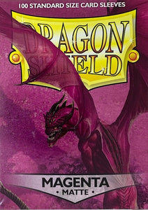 Dragon Shield Sleeves - Matte Magenta (100ct)