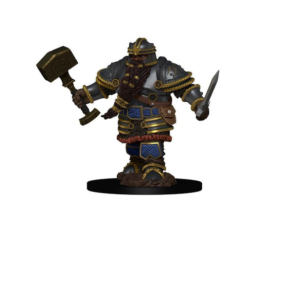 WizKids Icons of The Realms: Dwarf Male Fighter