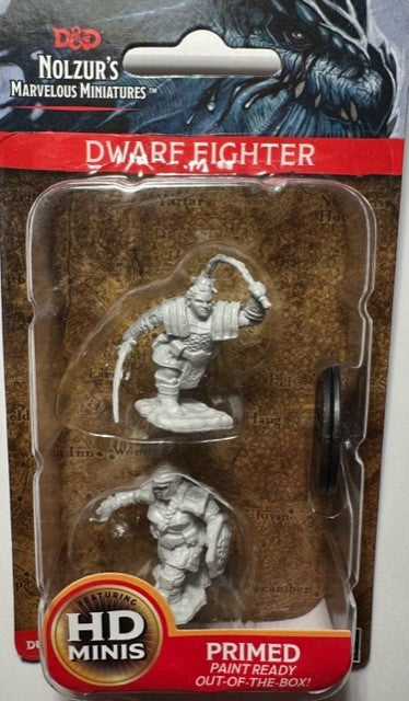 WizKids Nolzur's Marvelous: Dwarf Female Fighter