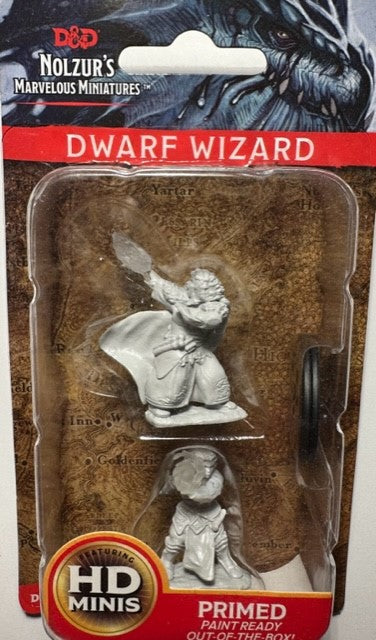WizKids Nolzur's Marvelous: Dwarf Female Wizard - W4