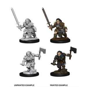 WizKids Deep Cuts: Female Dwarf Barbarian - W8