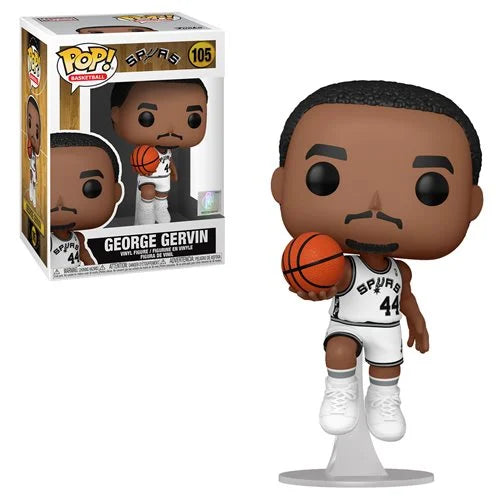 NBA Spurs: George Gervin #105