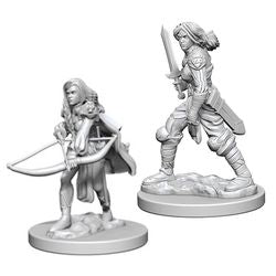 WizKids Deep Cuts: Human Female Fighter