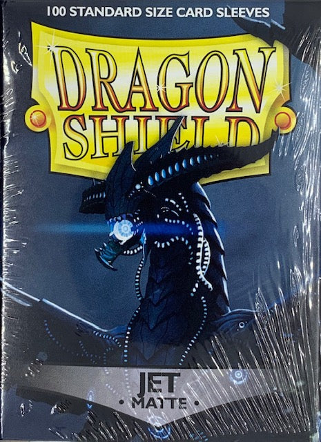Dragon Shield Sleeves - Matte Jet (100ct)